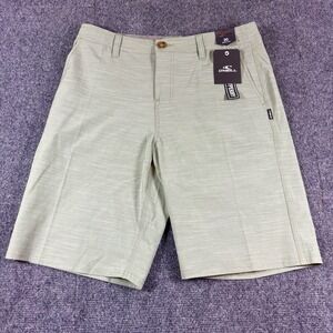 ONEILL Mens HYBRID Crossover 10" Stretch Hyperdry Breathable Green Shorts 30 NWT